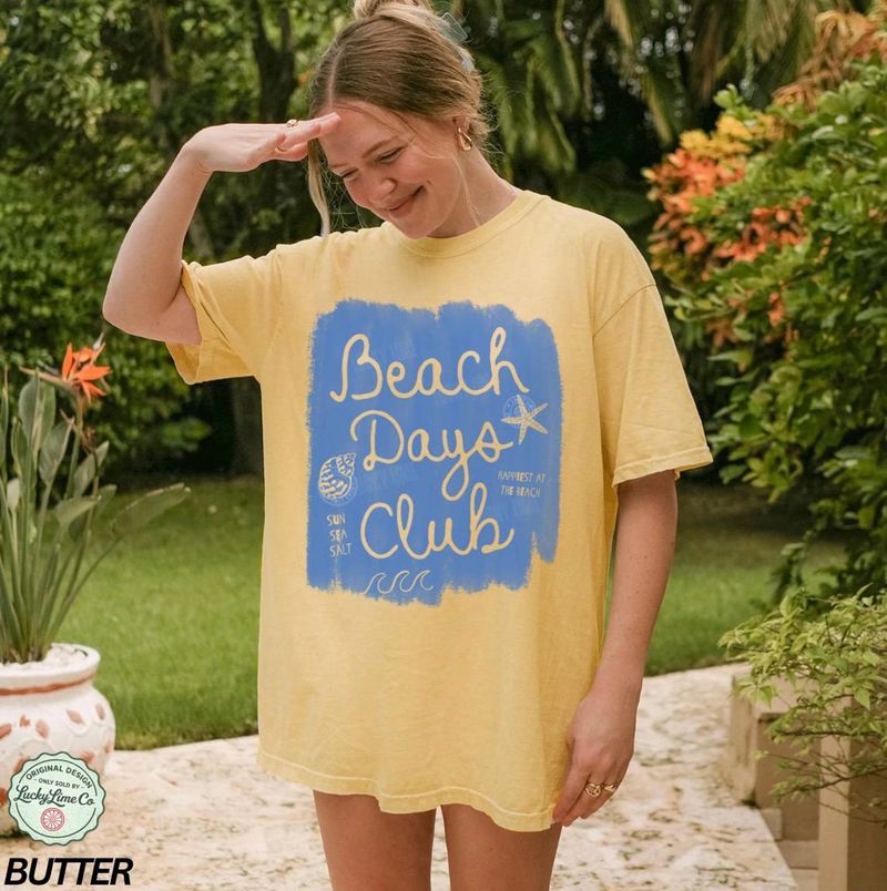 Beach Summer Shirt, Beach Days Club – image 9