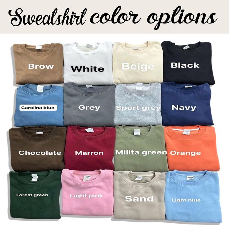 Custom Beach Bachelorette Embroidered Sweatshirt – image 10
