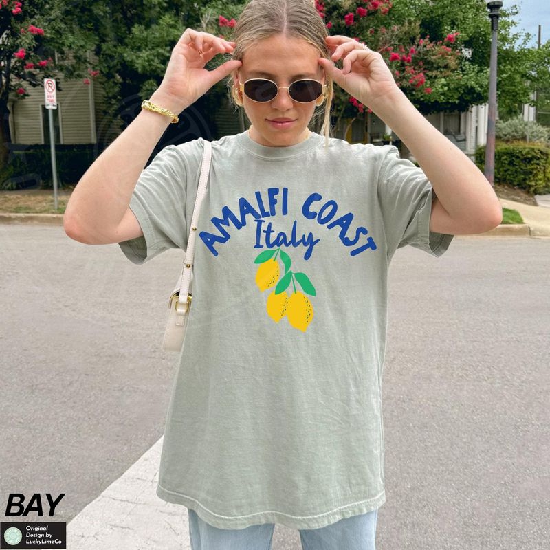 Amalfi Coast Shirt, Italian Summer Shirt – image 5