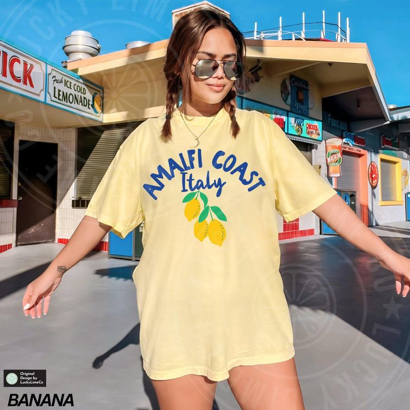 Amalfi Coast Shirt, Italian Summer Shirt – image 6