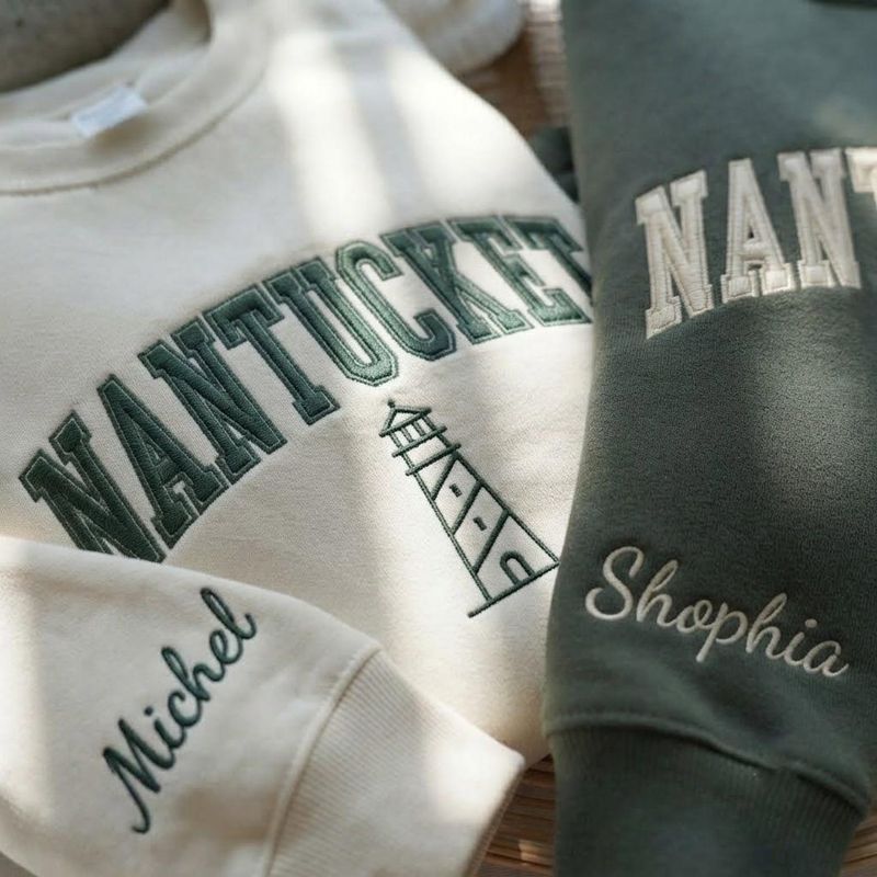 Embroidered Nantucket Sweatshirt – image 3