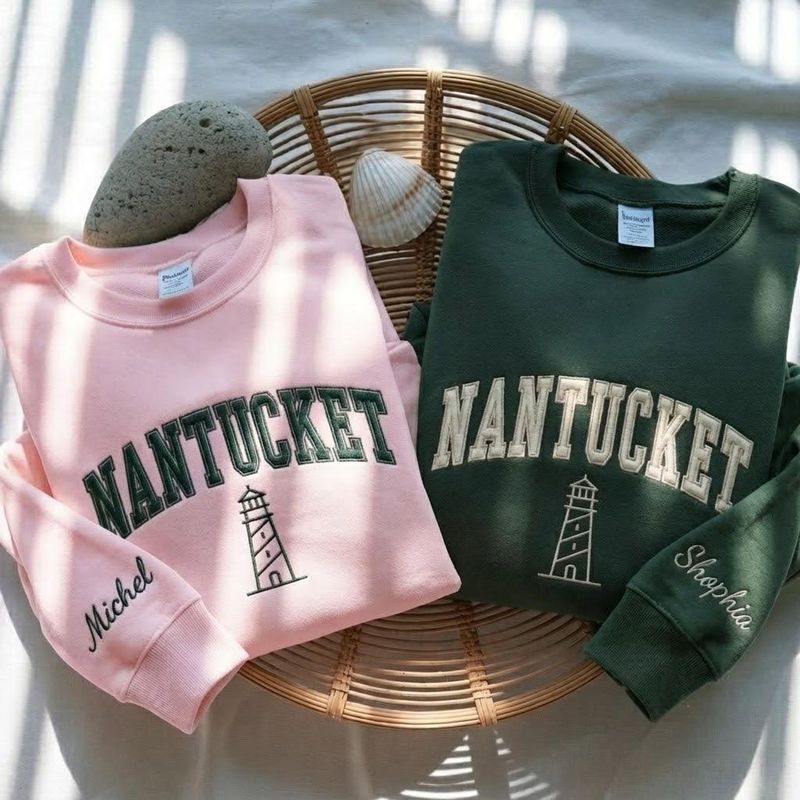 Embroidered Nantucket Sweatshirt – image 5