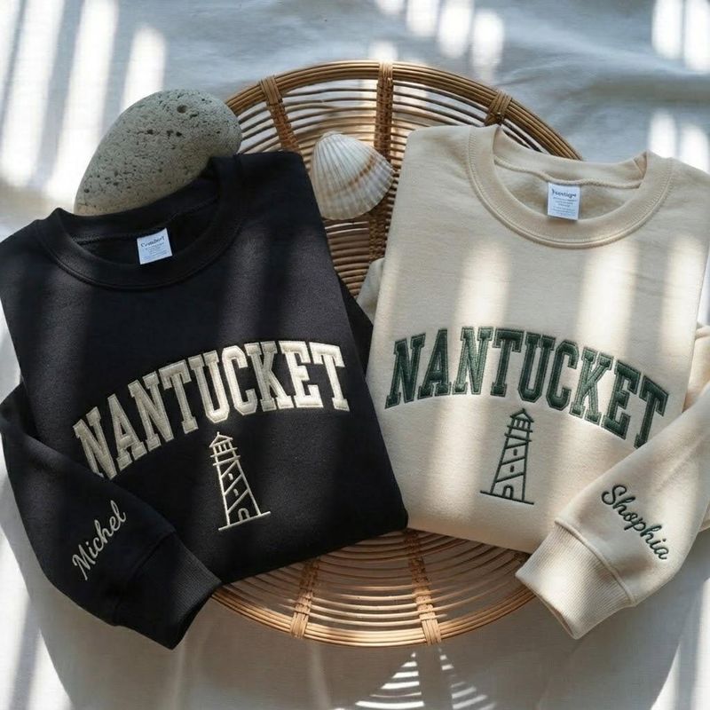 Embroidered Nantucket Sweatshirt – image 6