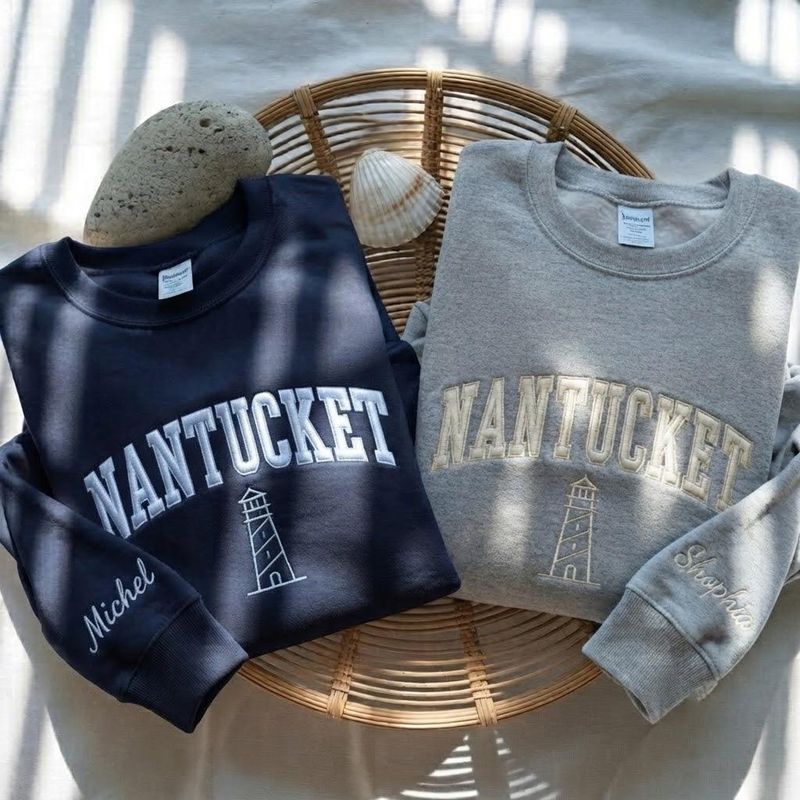 Embroidered Nantucket Sweatshirt – image 7