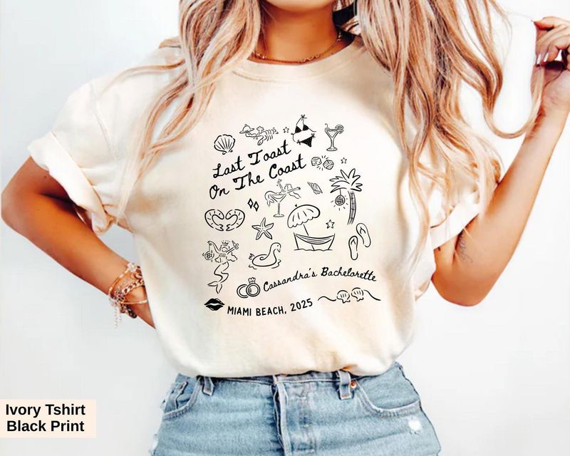 Custom Beach Bachelorette Shirt – image 5