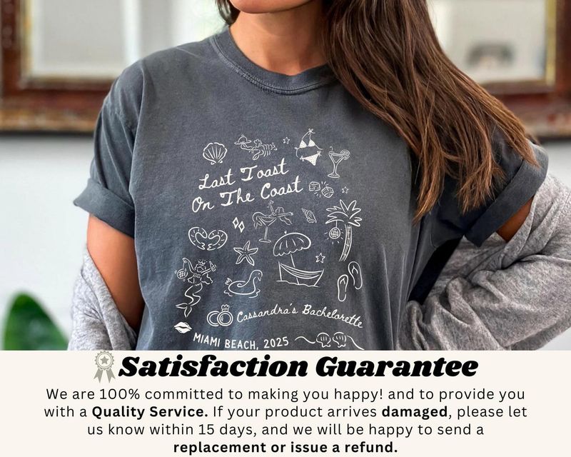 Custom Beach Bachelorette Shirt – image 8