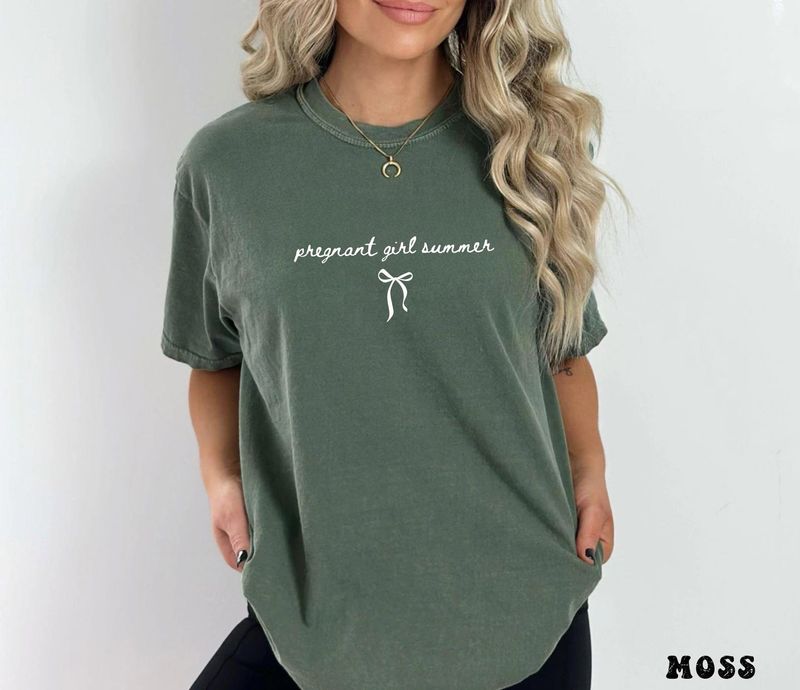 Pregnant Girl Summer Shirt – image 2