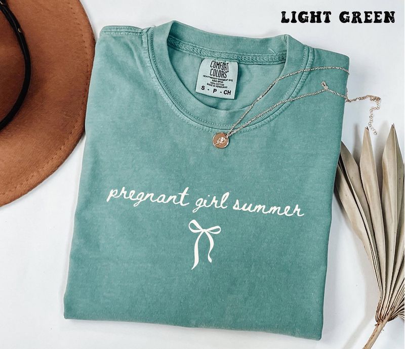 Pregnant Girl Summer Shirt – image 3