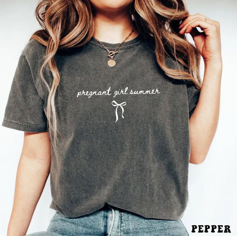 Pregnant Girl Summer Shirt – image 4