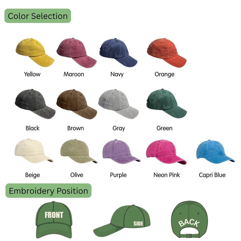 Custom Embroidered Beach Bachelorette Hat – image 5