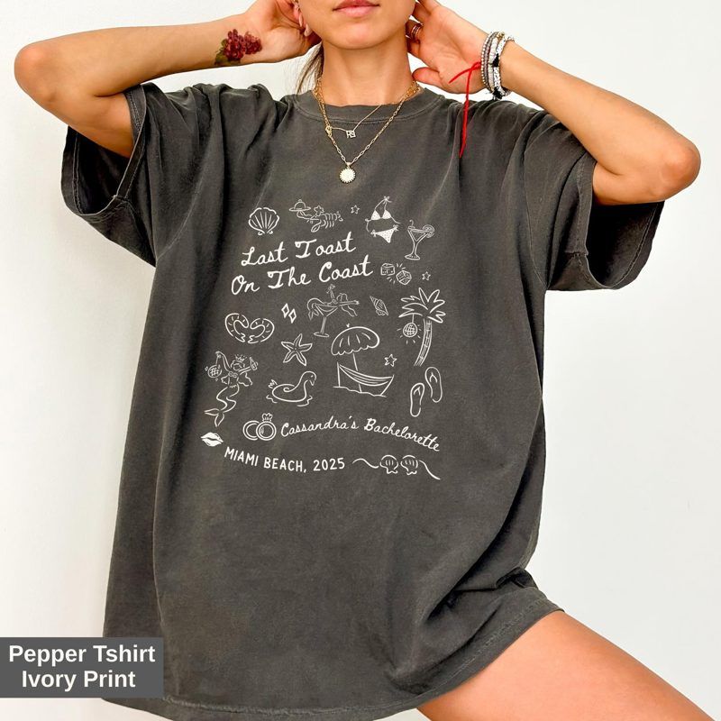 Custom Beach Bachelorette Shirt