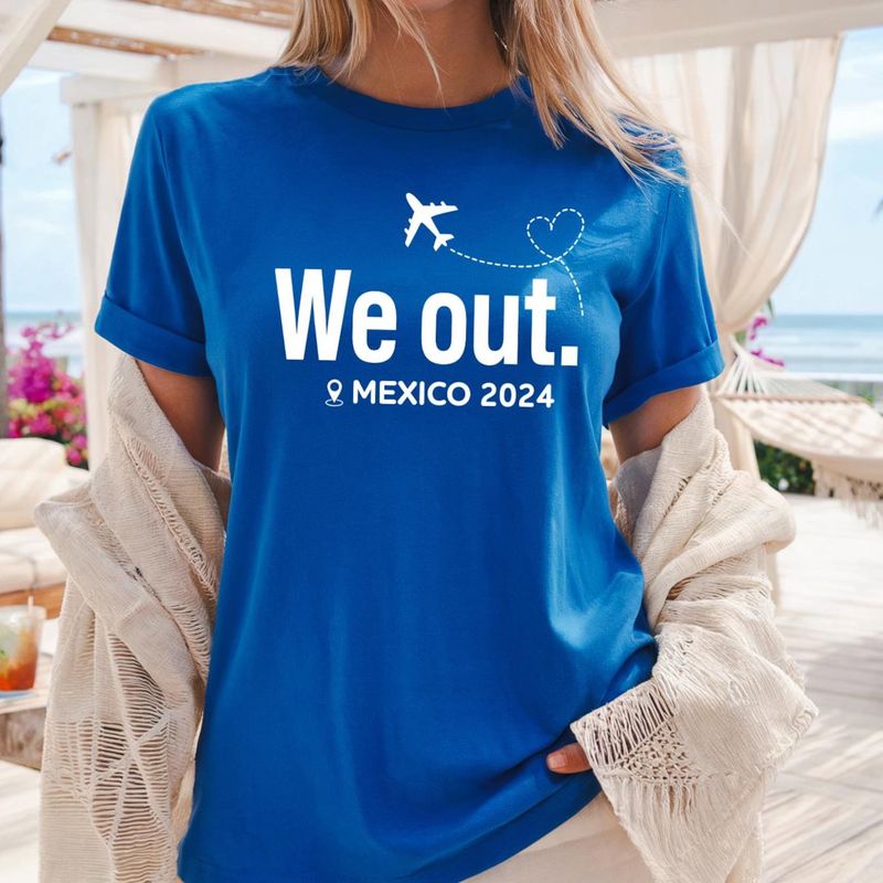 Custom Year and Destination "We Out" Matching Family Vacation Shirts – image 7