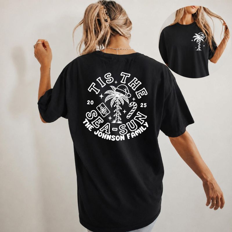 Custom Tis The Sea Sun Shirt – image 6