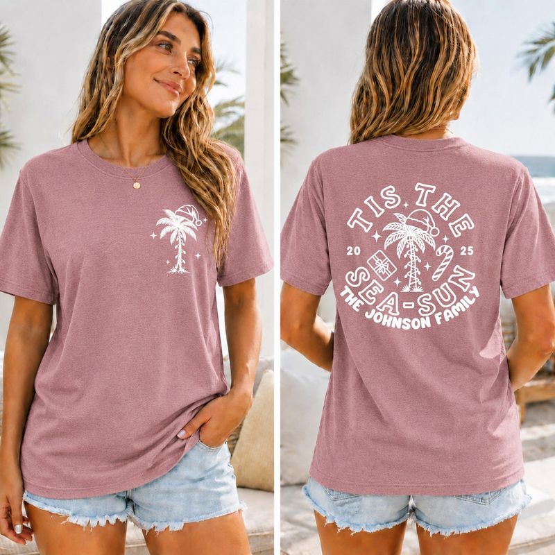 Custom Tis The Sea Sun Shirt – image 8
