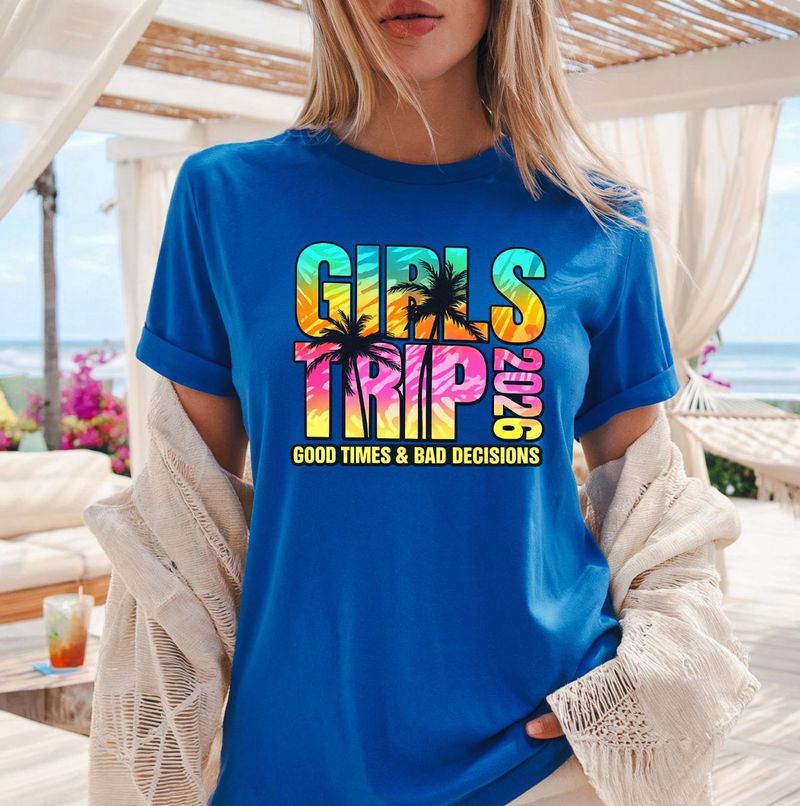 Girls Trip 2026 Shirt, Matching Girls Trip Shirts – image 2