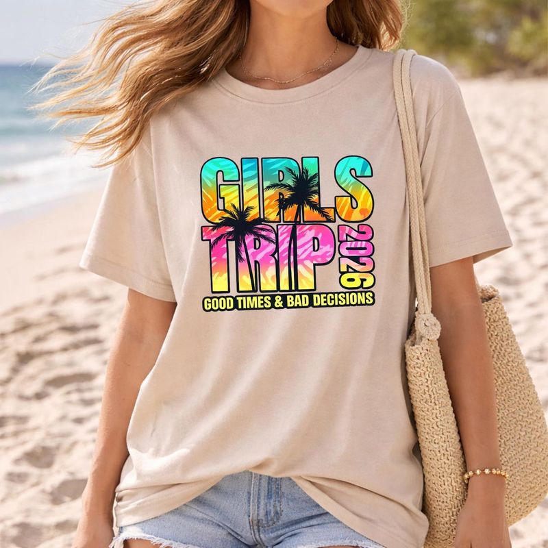 Girls Trip 2026 Shirt, Matching Girls Trip Shirts – image 10