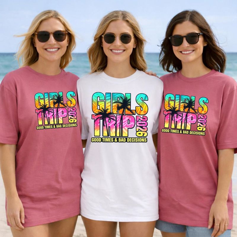 Girls Trip 2026 Shirt, Matching Girls Trip Shirts – image 11