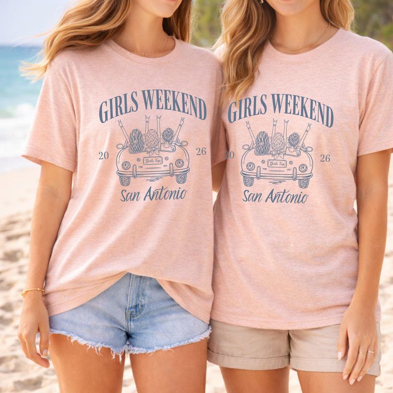 Bacholerette Custom Girls Weekend Shirt – image 7