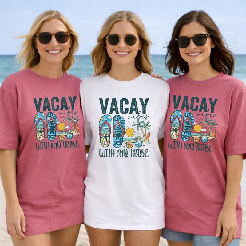 Plus size Matching Vacation Shirts – image 5