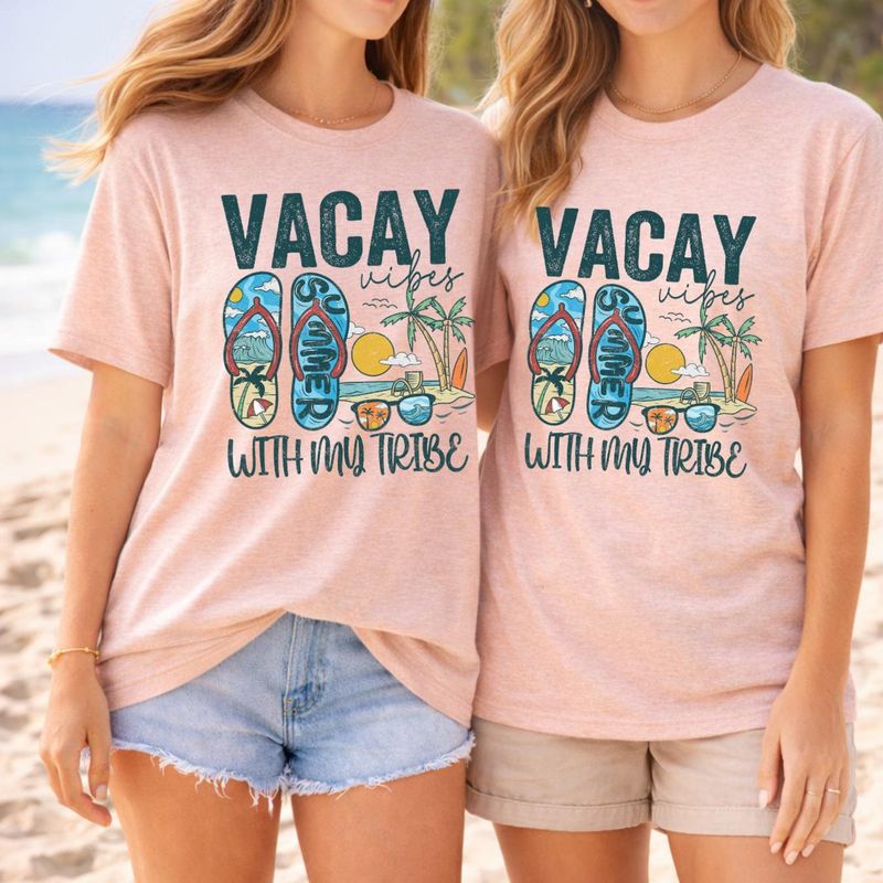 Plus size Matching Vacation Shirts – image 14