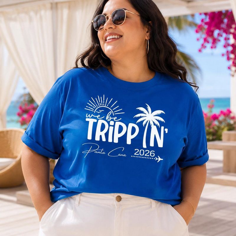 Plus Size Custom Location Matching Family Vacation Shirts – image 2