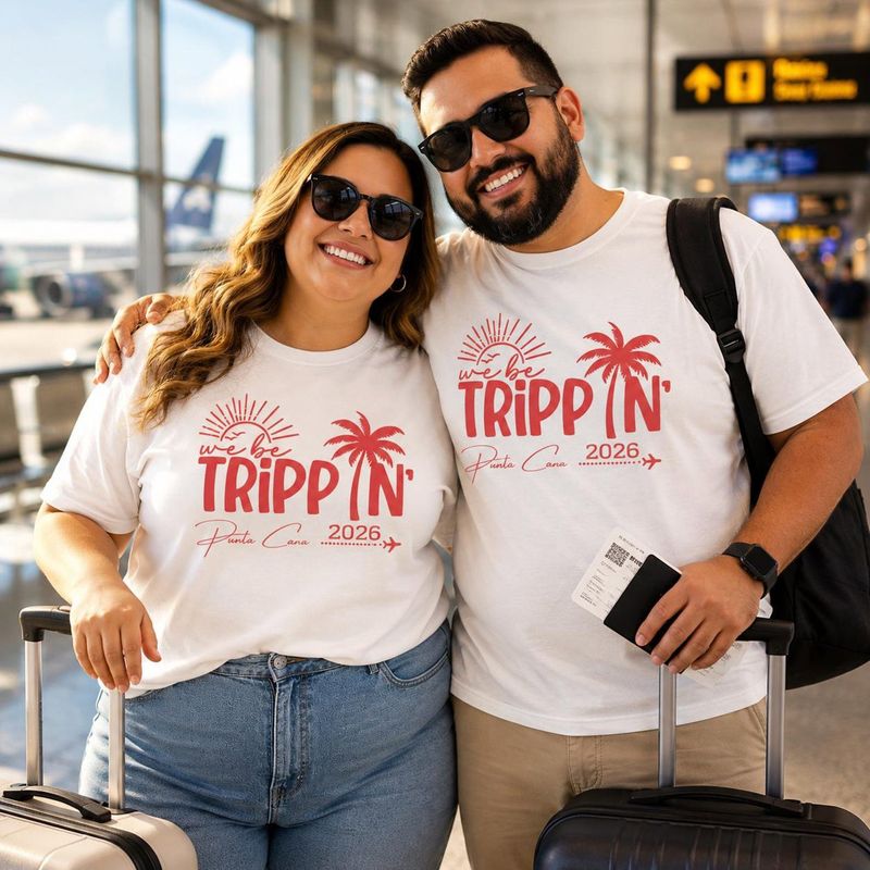 Plus Size Custom Location Matching Family Vacation Shirts – image 4