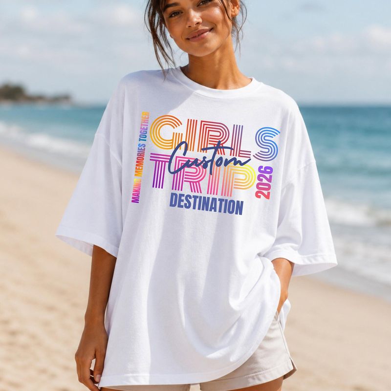 Personalized Girls Trip Shirt 2026 – image 2
