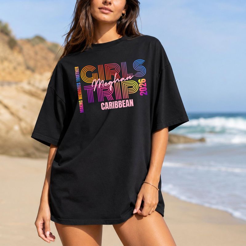 Personalized Girls Trip Shirt 2026 – image 5