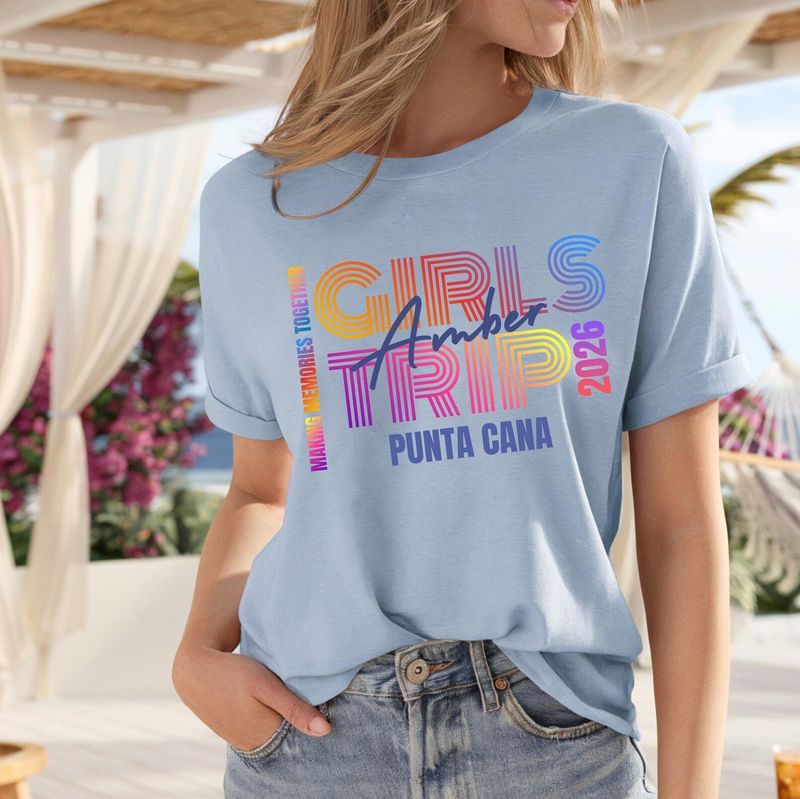 Personalized Girls Trip Shirt 2026 – image 8