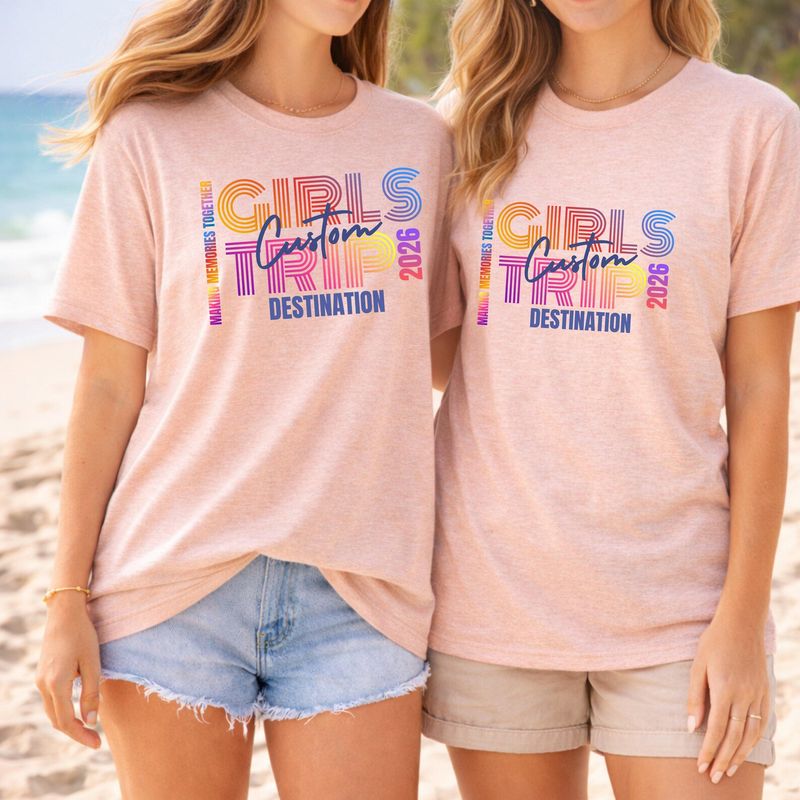 Personalized Girls Trip Shirt 2026 – image 9