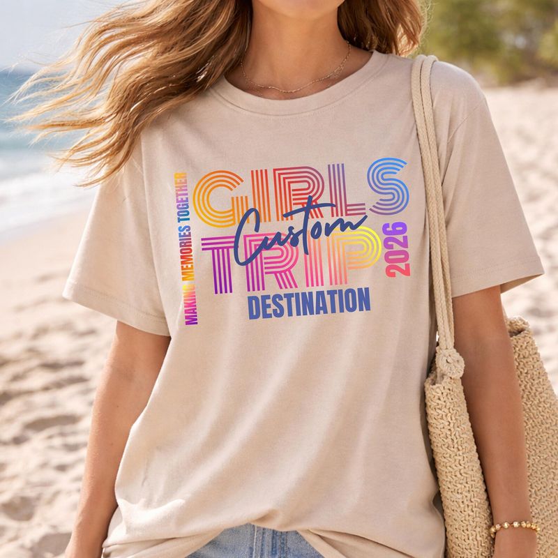 Personalized Girls Trip Shirt 2026 – image 10