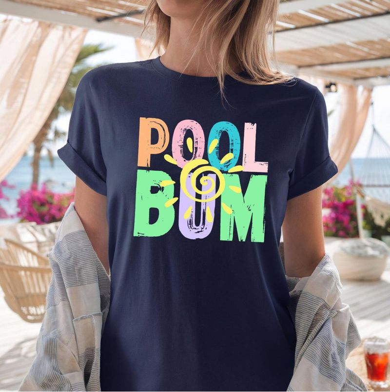Retro Pool Bum Summer Graphic T-Shirt – image 6