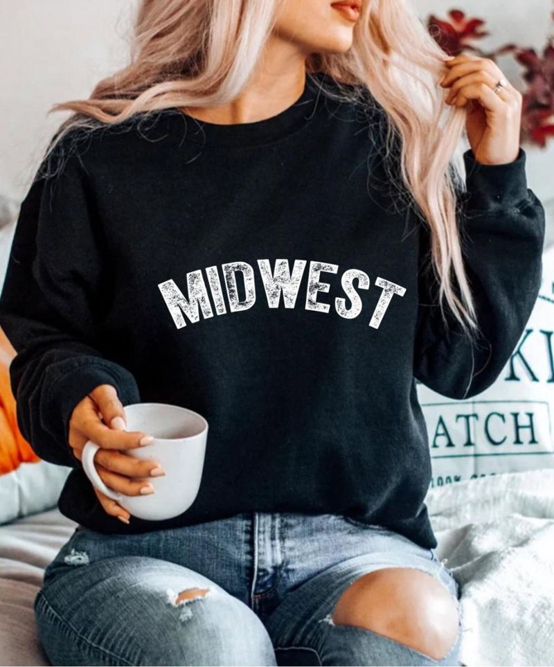 Midwest Sweatshirt: Trendy Varsity Crewneck – image 3