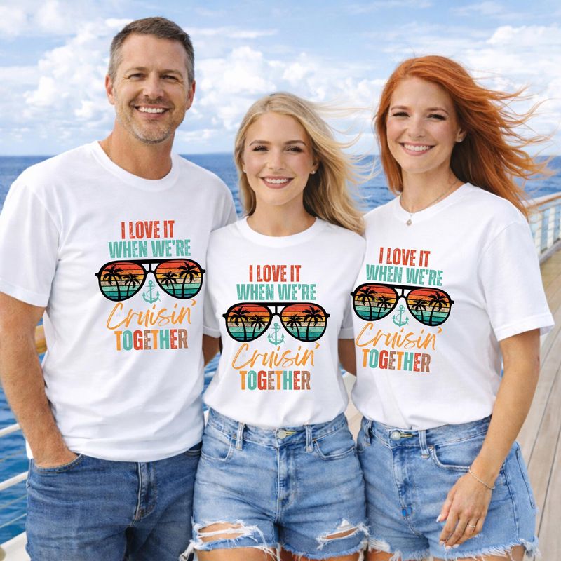 I love it when we are cruising together shirt – image 5