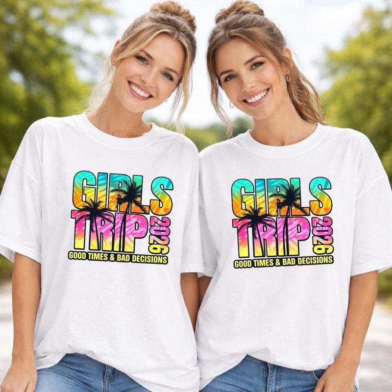 Girls Trip 2026 Shirt, Matching Girls Trip Shirts