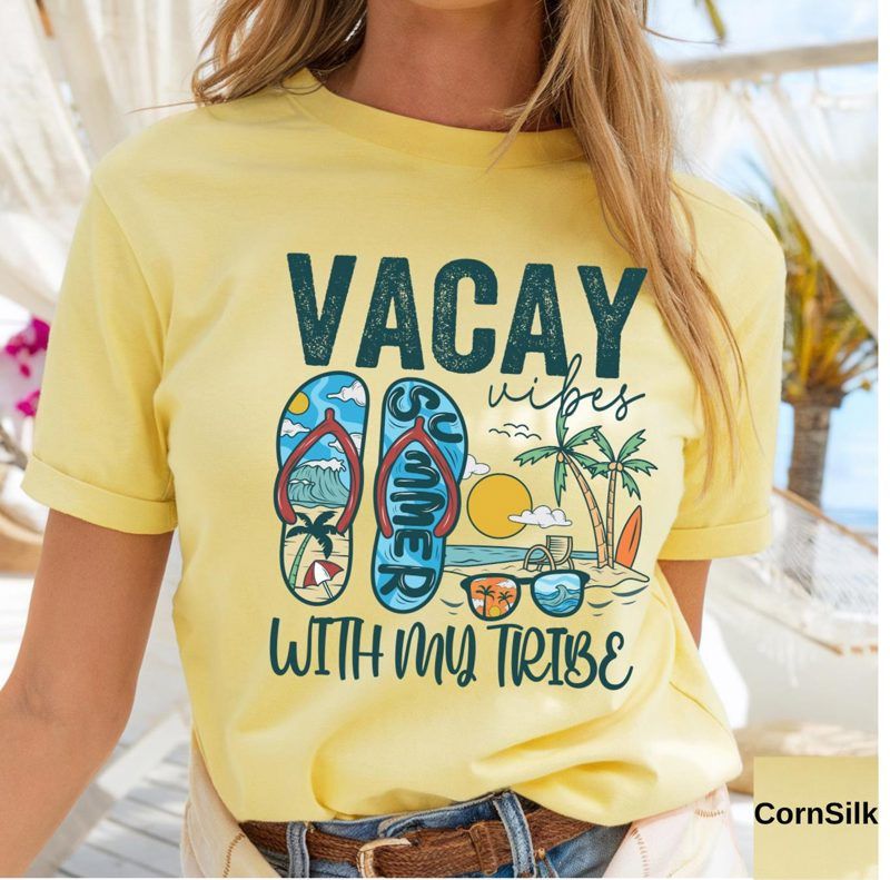 Vacay Vibes With My Tribe Shirt